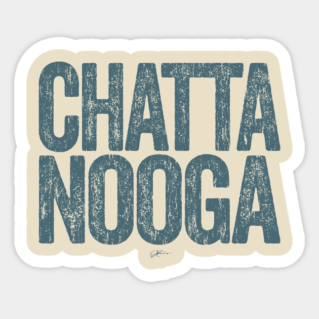 Chattanooga, Tennessee Sticker by jcombs